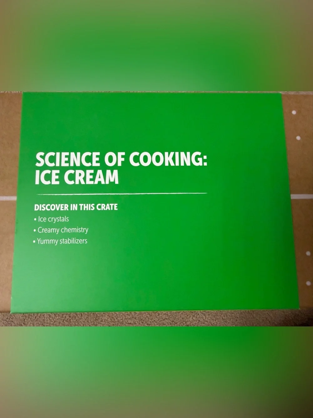 NIB Kiwi Co Science of Making Ice Cream